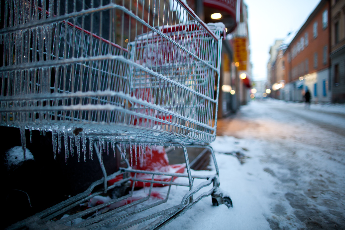 Freezing Shopping Cart